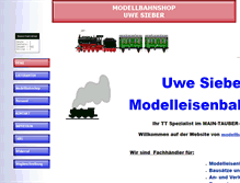 Tablet Screenshot of modellbahnshop.net