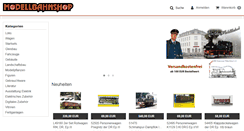 Desktop Screenshot of modellbahnshop.com